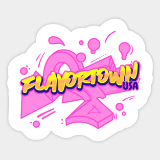 Flavortown Sticker